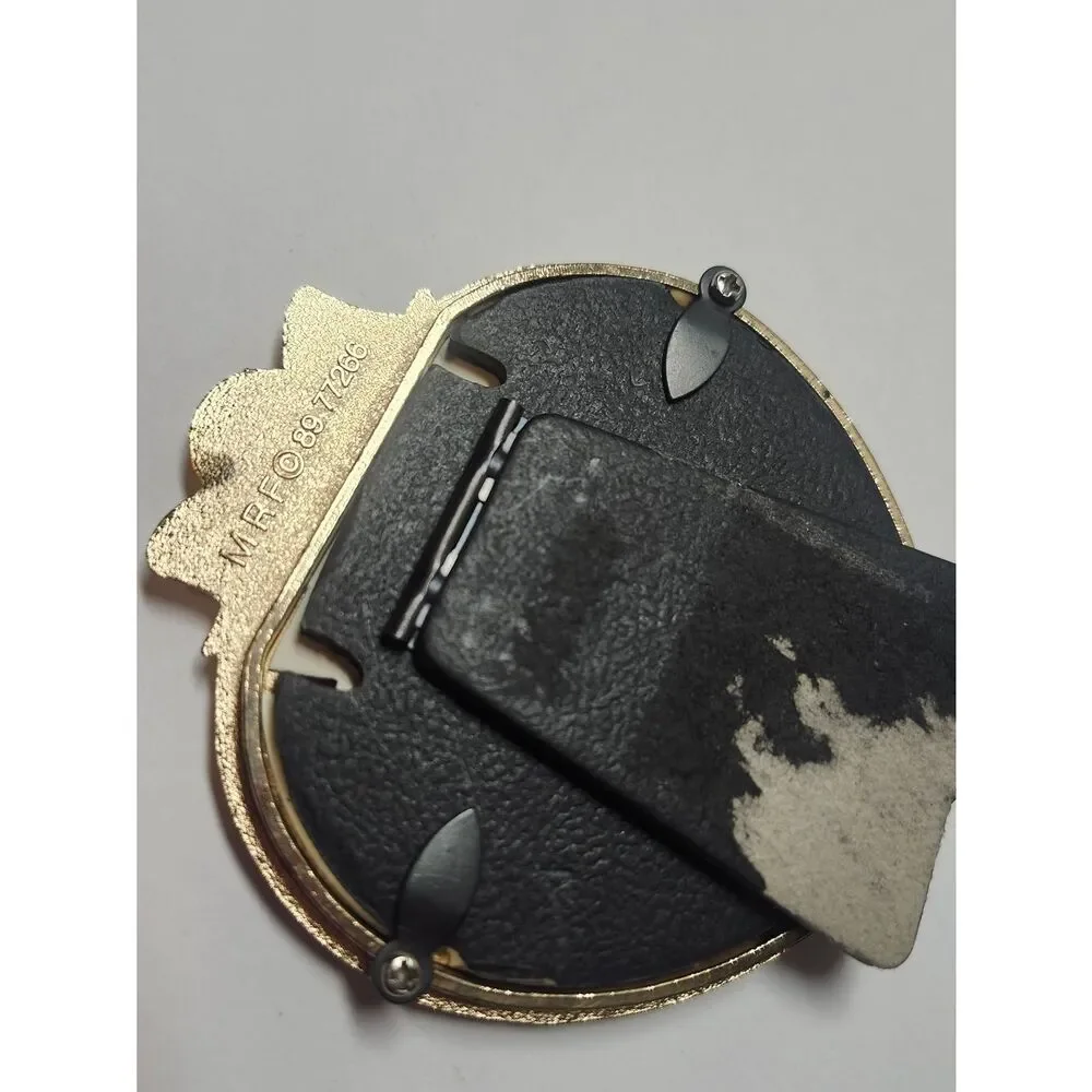 1928 Gold-Tone Heart Picture Frame